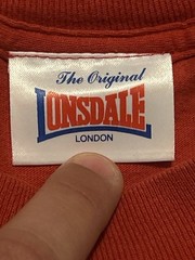 Vintage 1997 Muhammad Ali Lonsdale London Boxing T Shirt Made In England Large