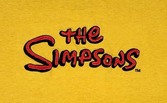 The Simpsons 20th Television Embroidered Logo Men’s Graphic T-Shirt – M (38-40)