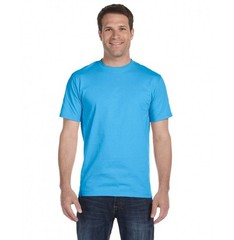 Hanes Men’s Tagless Tshirt 3XL Aquatic Blue
