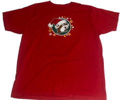 Buc-ee’s Christmas T-Shirt XL Red Graphic Tee Beaver Holiday Believe Shirt