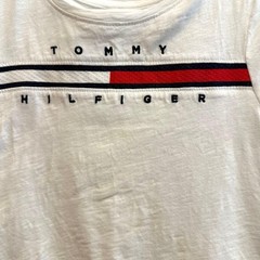 TOMMY HILFIGER T-Shirt Set 2pcs Size S 110 for Kids 6-7 Years
