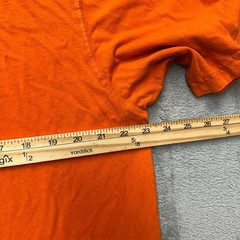 Howler Bros Short Sleeve T Shirt Mens XL Orange Graphic Front Print Outdoor