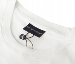 EMPORIO ARMANI White cotton T-shirt Men’s Tee shirt EA – Size: M, L, XL, XXL