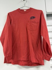 Vintage 70s Huntington Beach California TShirt Surf Tshirt USA SZ m long sleeve