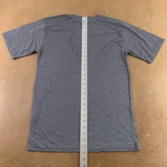Badger Sport Adult Size Small Gray Heather Short Sleeve Crew Neck T-Shirt New
