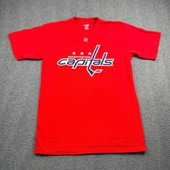 Reebok Washington Capitals Mike Green 52 NHL T-Shirt Men’s Medium Red Hockey Tee