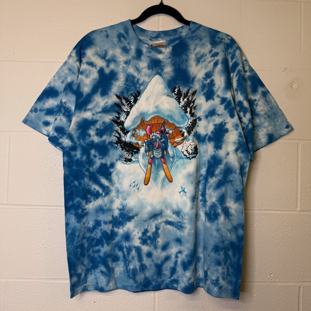 Vintage 90’s Disney Blizzard Beach T-shirt All Over Print AOP Summit Plummet