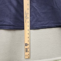 Vintage Pluma Shirt Mens MED blue Heavyweight 100% Cotton Short Sleeve Tee Blank