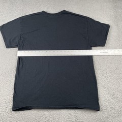 Famous Brand Jet L Black Shirt 100% Cotton Knit Classic Boxy Fit Classic Logo