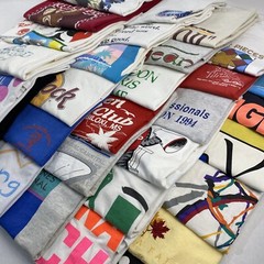 Wholesale Lot of 30 Vintage Short Sleeve Tee Shirts (Sizes In Description)