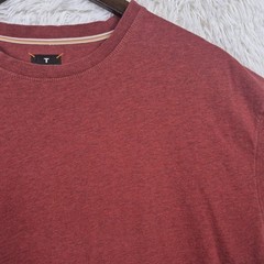 Left Coast Tee Shirt Heather Red Mens XL Casual Classic