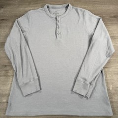 Rhone Waffle Henley Shirt Men’s Sz XL Shirt Gray Long Sleeve Thermal Gorpcore