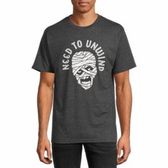 Way to Celebrate Men’s & Big Men’s Need to Unwind Graphic Tee Size M (38-40)