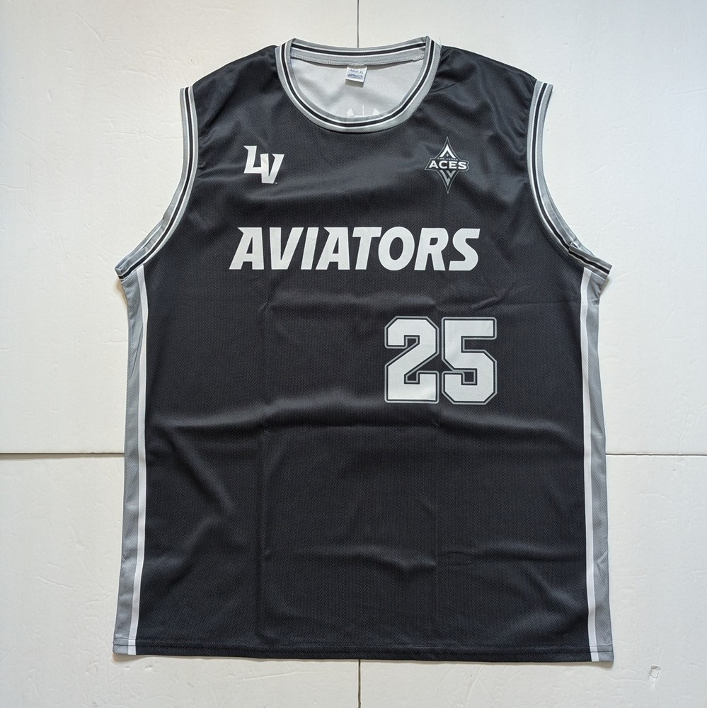 Las Vegas Aviators / Aces Jersey. XL MiLB X WNBA Stadium Night 2025 Used.