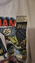 Batman Vtg Comic Book T Shirt Small S Sleeve on White Single stitch No Label 27