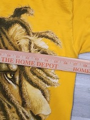 Bob Marley Zion Lion Rootswear T Shirt Sz S Rasta Tee Made in USA