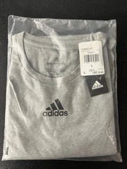 Adidas Creator Tee Grey LS Gray Large Long Sleeve T-Shirt Men’s Clothing