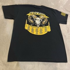 Black Sheep Shirt Men Large Black Graphic Lightweight Workout Streetwear Gym Tee