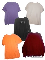 EUC Lot of Men’s Large Shirts, Long and Short Sleeve, Various Colors and Brands