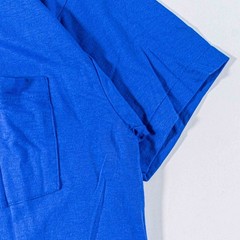 Vintage Fruit of the Loom Pocket Shirt Large 90s Made in USA Single Stitch Blank