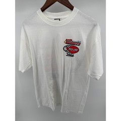 Hanes Beefy T SCCA National Championship Runoffs Red Line Synthetic Oil Shirt L