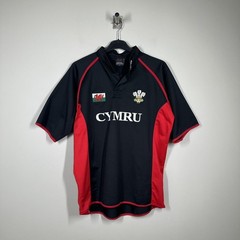 Men’s Manav Wales Cymru Rugby Shirt Size L