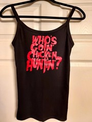insane clown posse Shirt tank Top whos goin chicken huntin icp shirt XXs-2xl