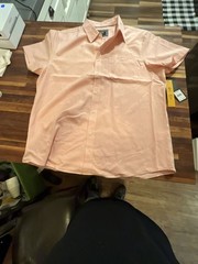 Lee Men’s Short Sleeve Regular Fit Shirt in Dusty Coral