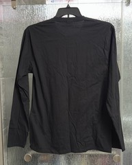 Honduras Black Long Sleeve Tshirt 19” P2P 29” Length Men’s Medium