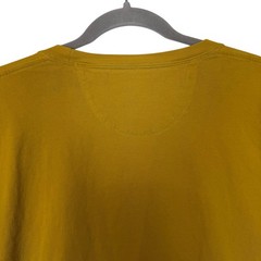 Duluth Trading Company Longtail T Shirt Men 2XL Mustard Duluth Gear Logo Graphic