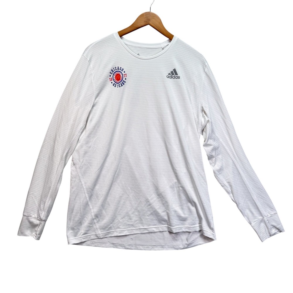 Adidas McDonald’s All American Games Chicago 45th Anniversary Tee L/S Running XL