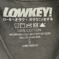 LOWKEY! Geeks Issue NO. 30 Area-51 Chan: Valkyrie Black T-Shirt Men’s SMALL