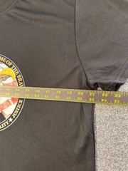 Land of the Free Home of the Brave T-shirt 1 Black Large