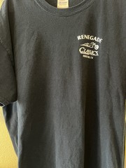 Motorcycle Renegade Classics Graphic Men’s T-shirt Size XL on Gildan Label