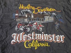 Vtg Harley Davidson 1991 American Heritage Sleveless TShirt 3XL Single Stitch