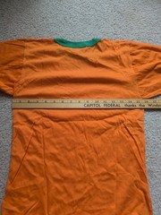 Dead Stock Never Used Single Stitches Russell 70s vintage XS Ringer t shirt USA