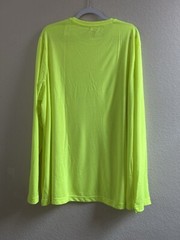 Athletic Works Men’s Acid Yellow Moisture Wicking Tri-Blend T-Shirt Size 3XL NEW