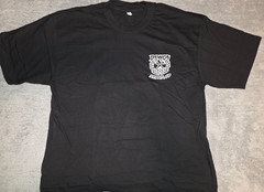 Sturgis Dixxon T Shirt Mens 2XL Black Gray Sketchy Crest Short Sleeve Tee NWT