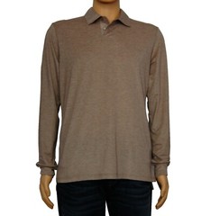 Nero Perla Men’s Long Sleeve Polo Shirts
