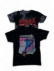 Various Brands Graphic Tshirt Bundle, Lot of 5 S/M Unisex