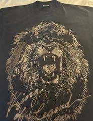 Vintage Y2K Pro Club King of Legend Big Cat Graphic Tall Super Heavy Fabric USA