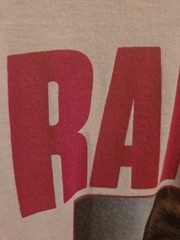 Vintage The Ramones Pet Sematary Promo Movie Ringer Shirt XL 🚛 RARE 🐈‍⬛️