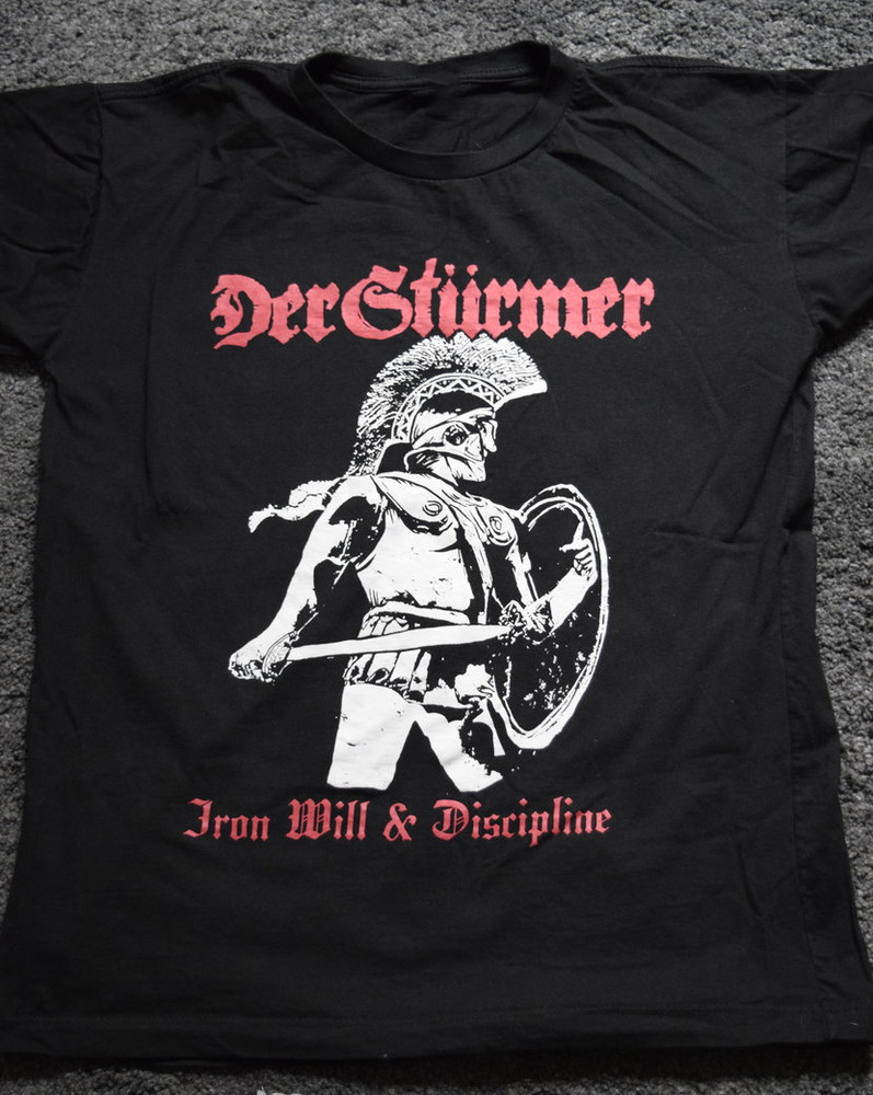 Der Stürmer – Iron Will & Discipline Unisex Hot Trend T-shirt All Sizes S185