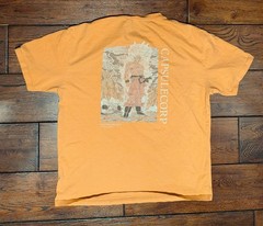 Dragon Ball Z Capsule Corp Orange Faded Graphic T-Shirt Men’s Size XL
