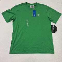 Adidas Originals Trefoil Ess Tee Energy Green T-Shirt JN0235 Men’s Size Large