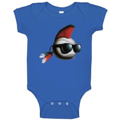 Major League Baseball Movie Retro Baby One Piece
