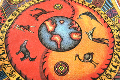90s Human-i-Tees XL Single Stitch T-Shirt Peace Harmony Earth Nature Organic USA