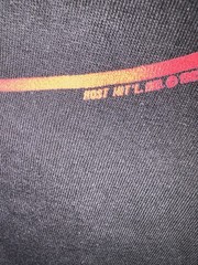 Delta Men’s Black/Red Reno Graphic Print T-Shirt XL Regular Crew Neck