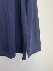 Croft & Barrow Easy Care Mens XL Navy Pocket Long Sleeve T-Shirt Cotton Blend
