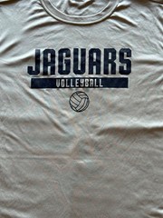 Sport-Tek Mens Workout T-Shirt Jaguars Volleyball ST350 Size M